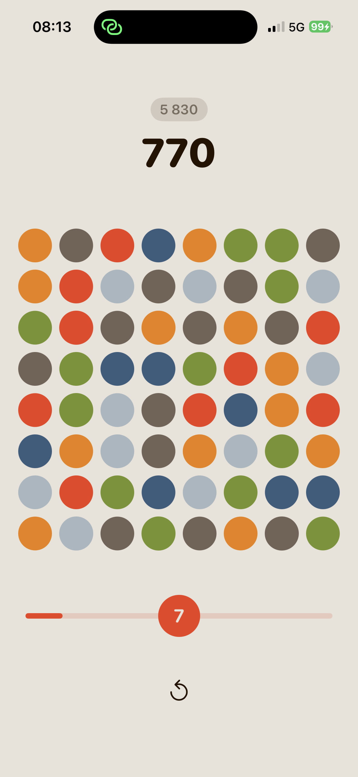 Gribli — gameplay light mode